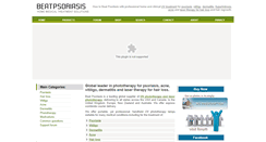 Desktop Screenshot of beatpsoriasis.com